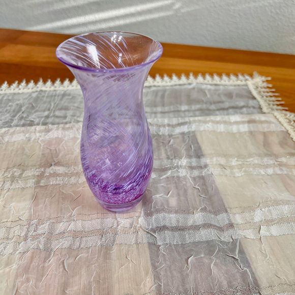 Caithness Vintage Scottish Glass Vase from Scotland, Vintage Vases - Picture 3 of 10